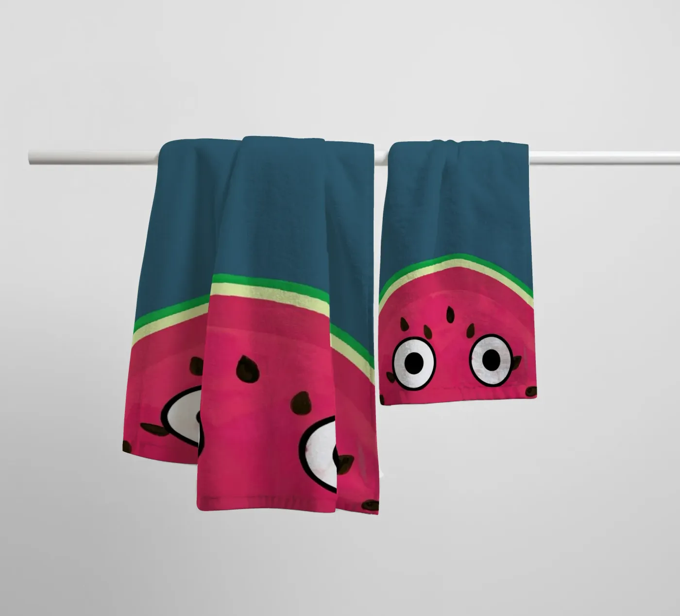 Funky Melon badhanddoek van Doozal