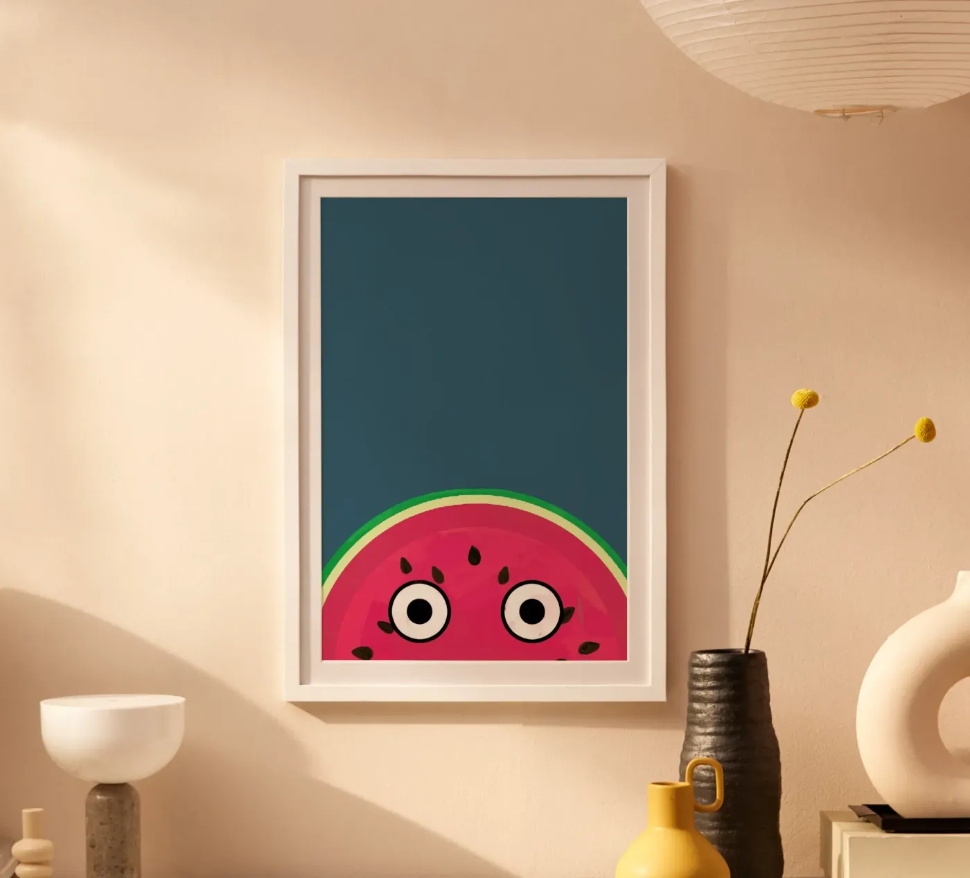 Funky Melon Poster von Doozal