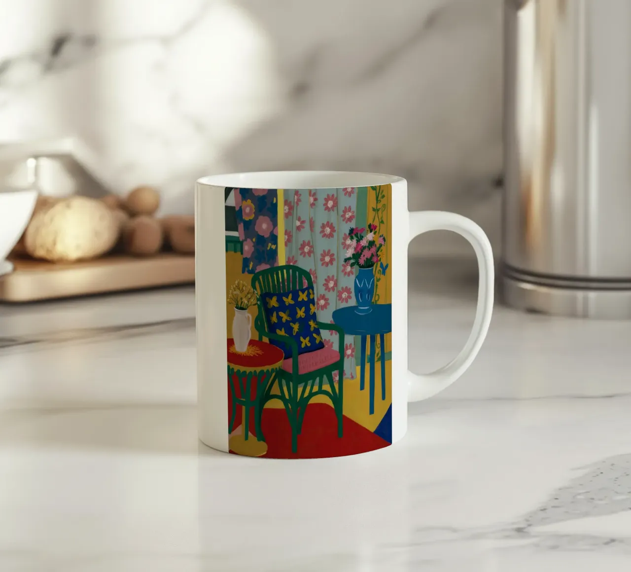Sedia stellata Stillness tazza in ceramica da Haven Fantasy