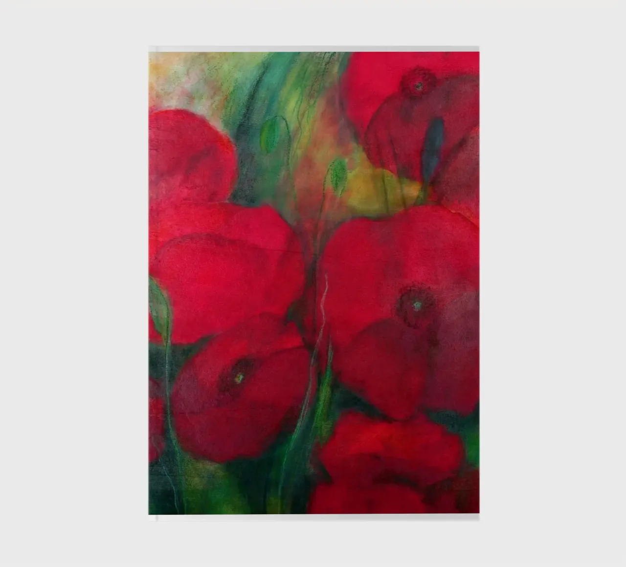 Mohnblumen Notizbuch von Anita Gewald