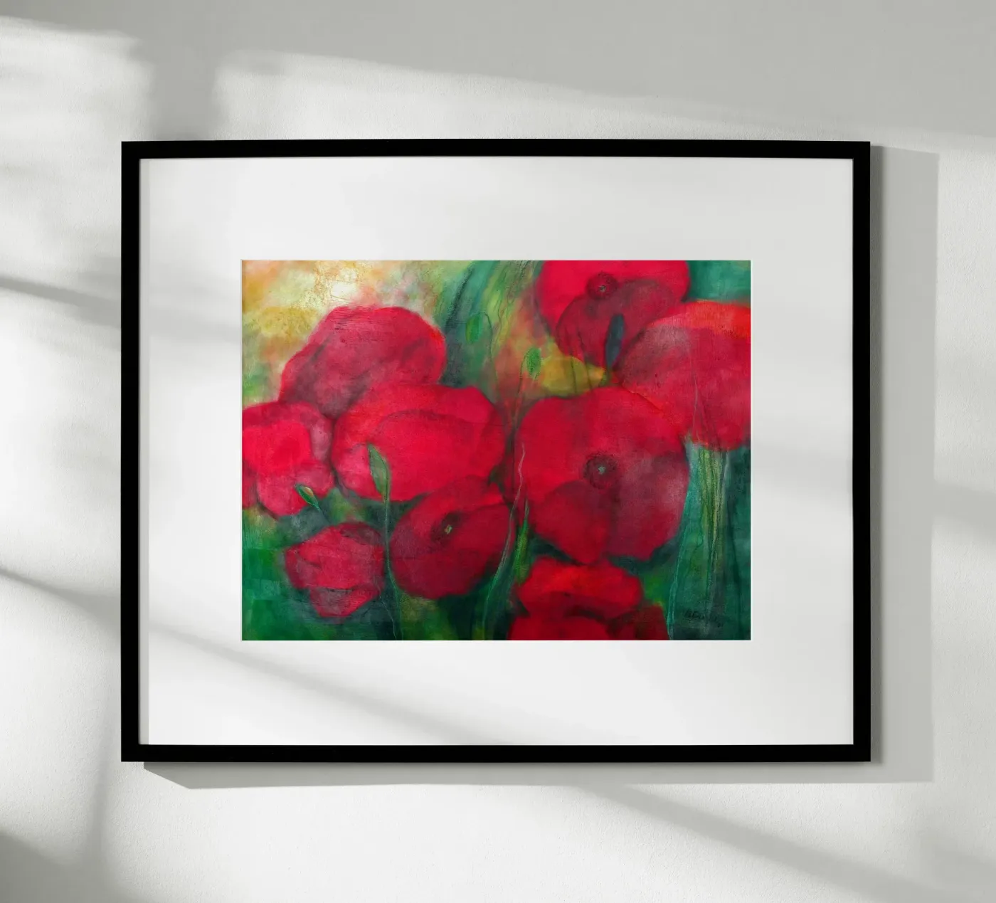 Mohnblumen Poster von Anita Gewald