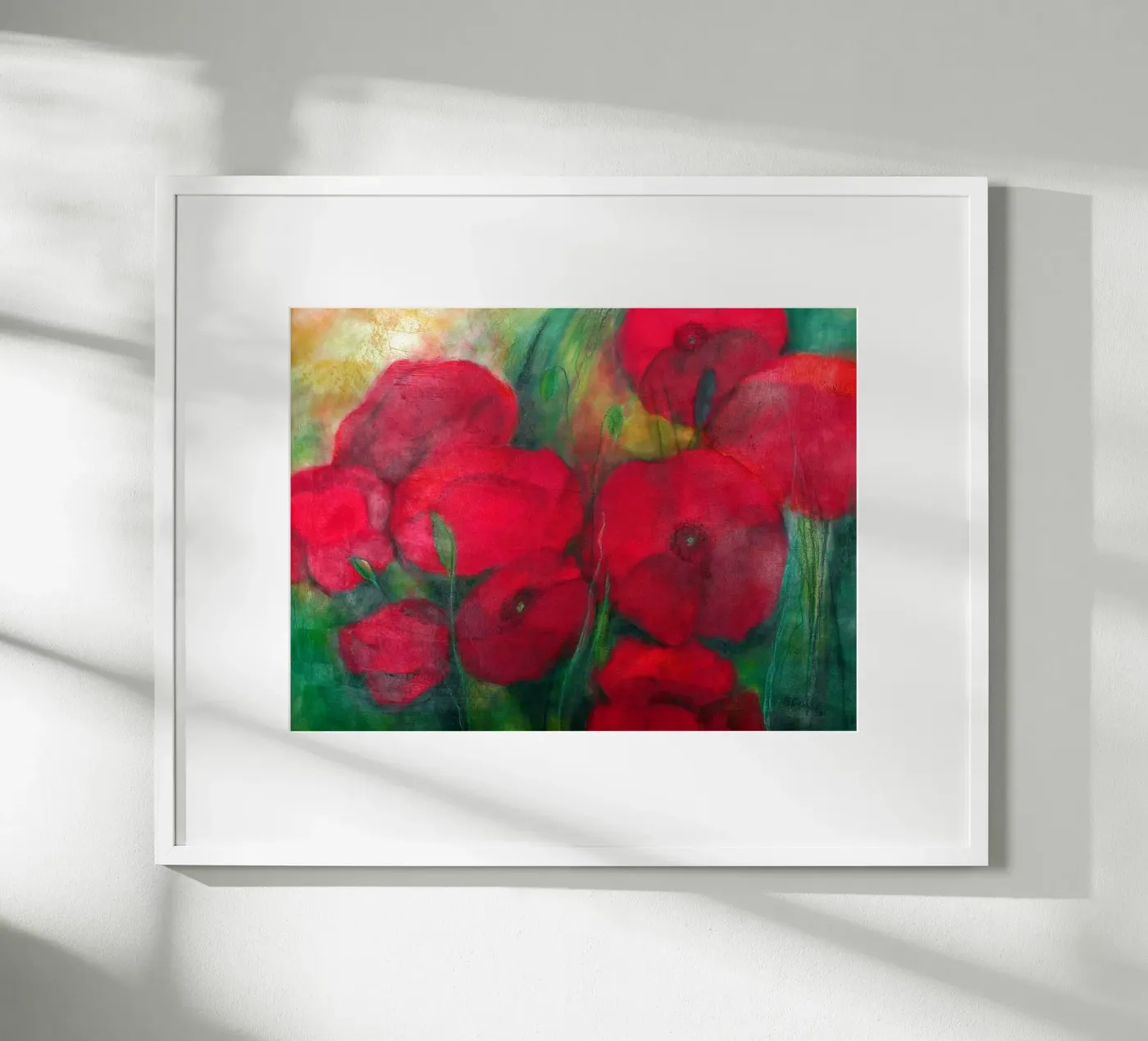 Mohnblumen Poster von Anita Gewald