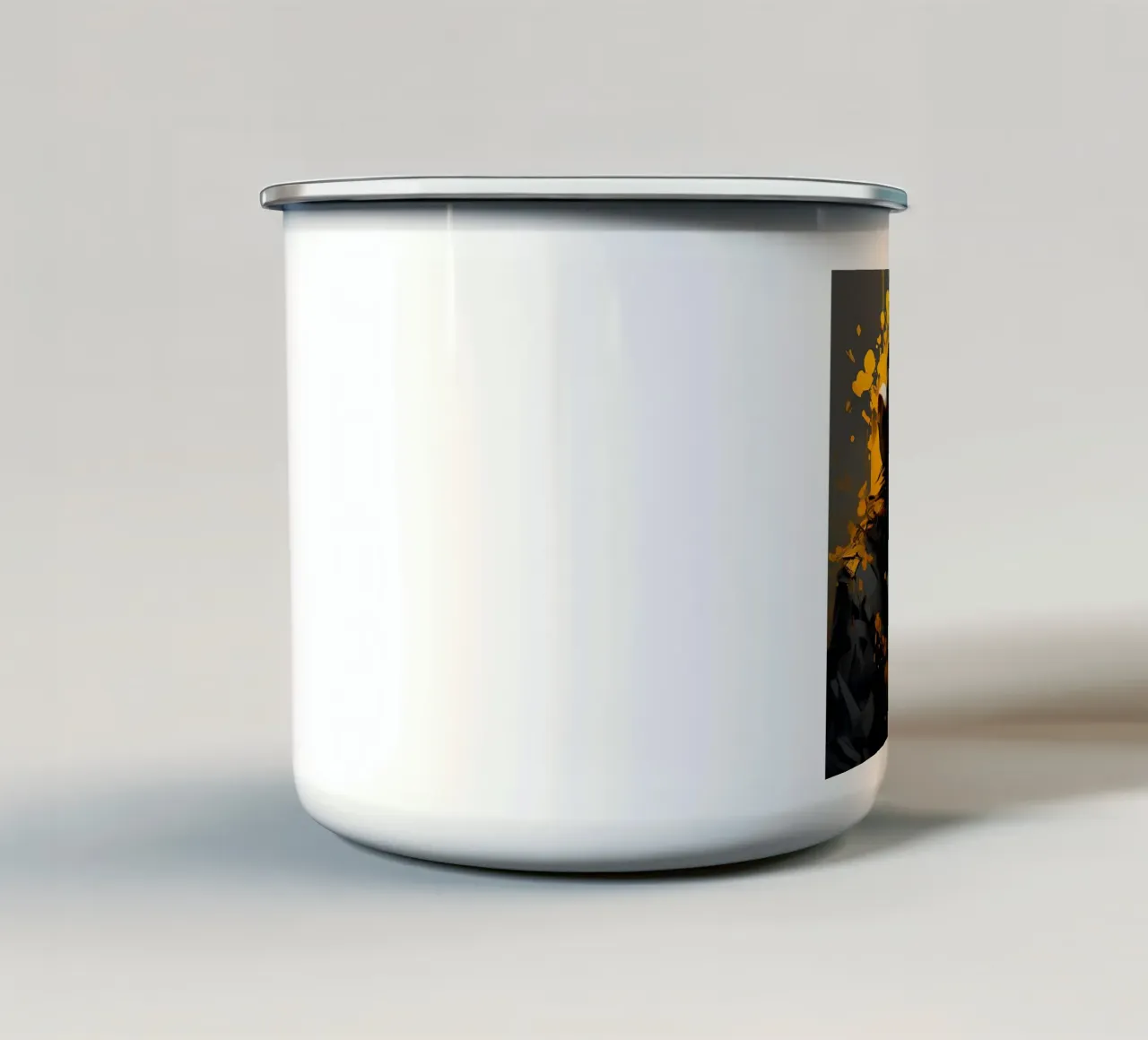 Mono_estilo_G_1 taza de esmalte de Tierisch bunt by LK