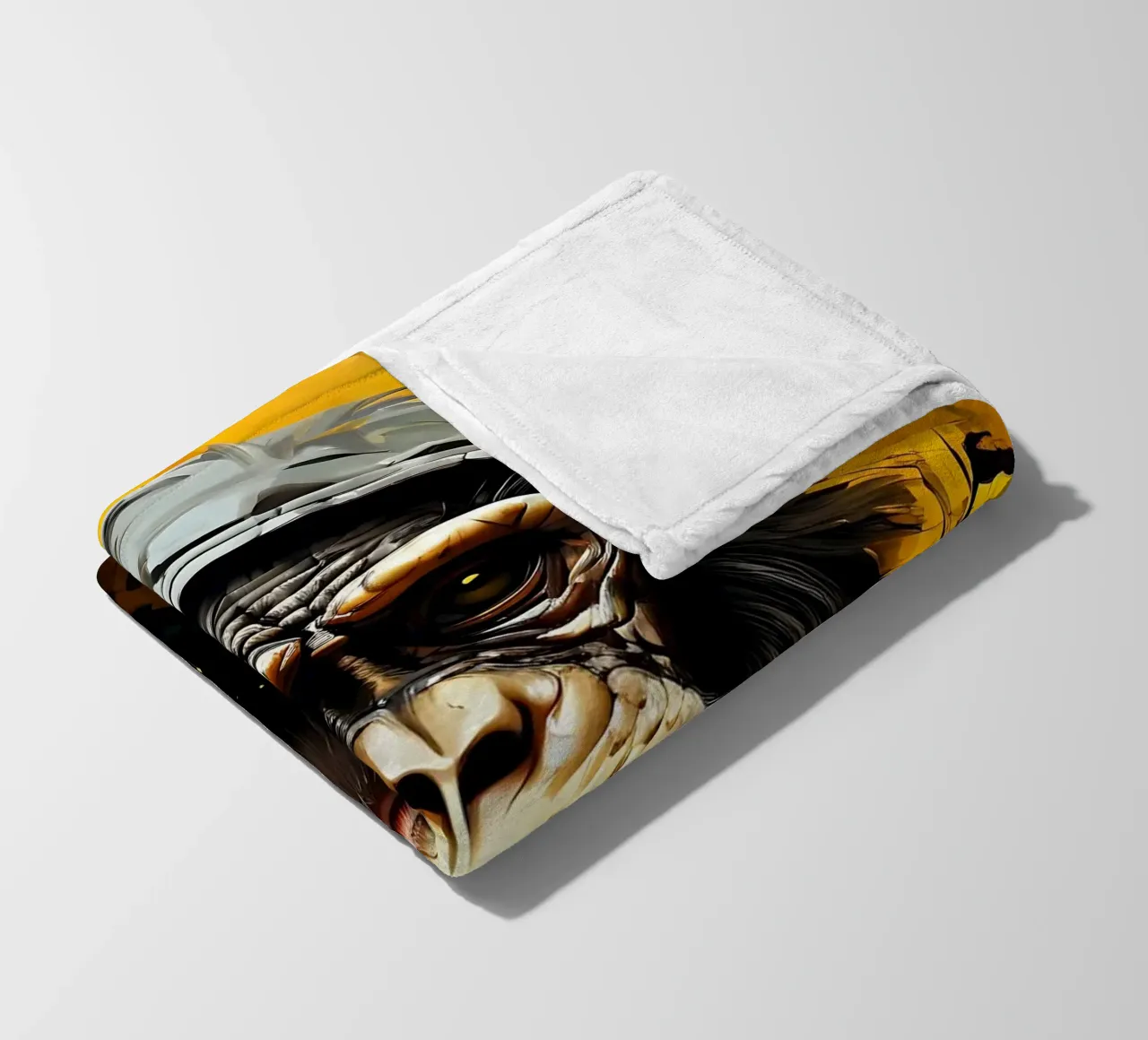 Stile_scimmia_G_1 coperta in pile da Tierisch bunt by LK
