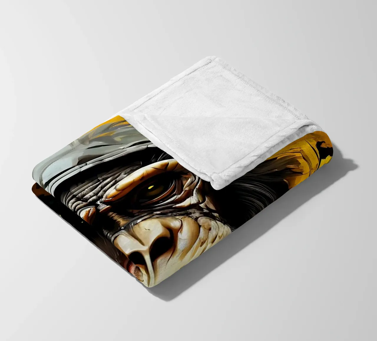 Stile_scimmia_G_1 coperta in pile da Tierisch bunt by LK