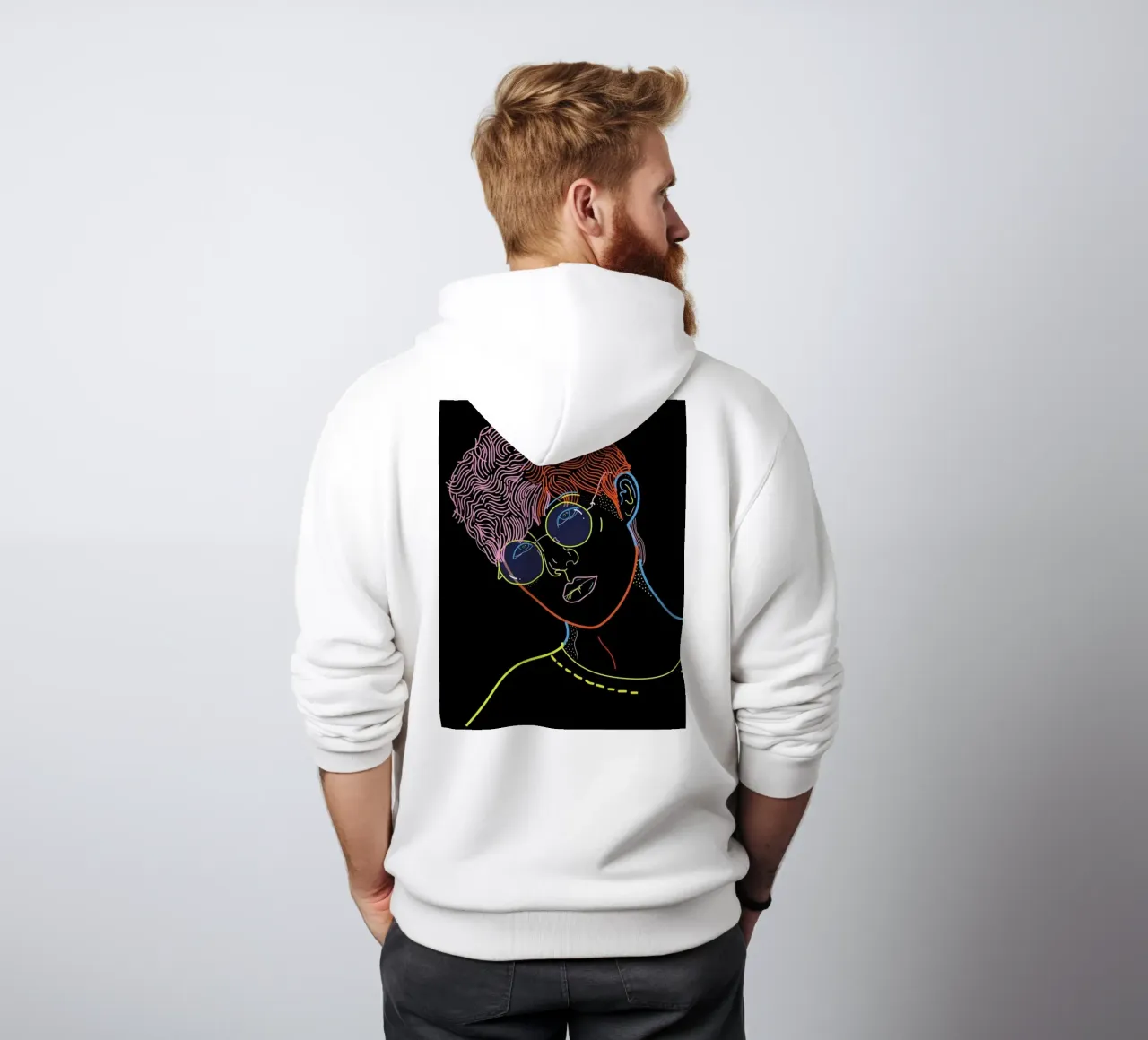 Curious By Nature felpa con cappuccio da Killin Studio