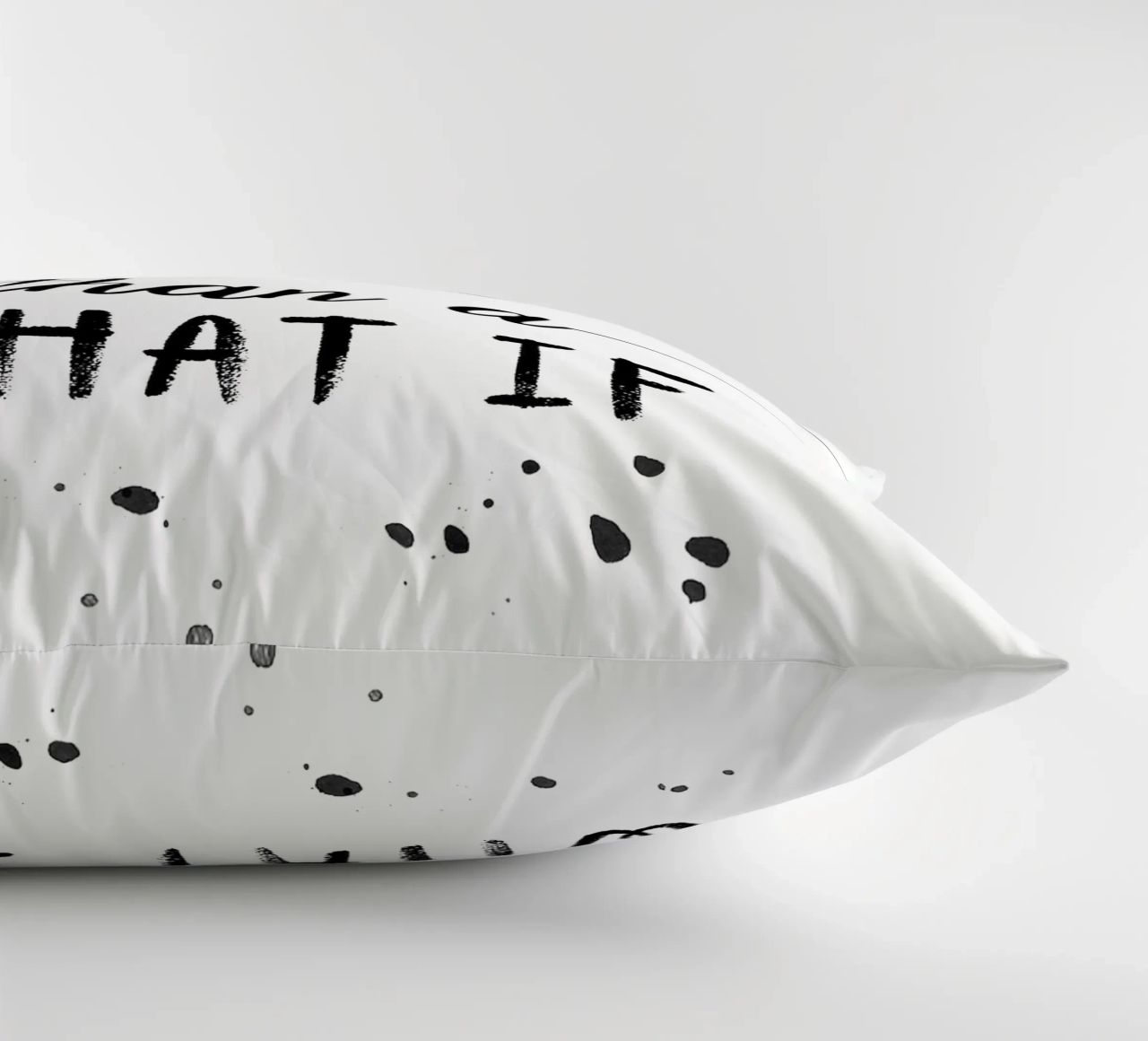 TEXT ART Better an oops than a what if cuscino da Melanie Viola