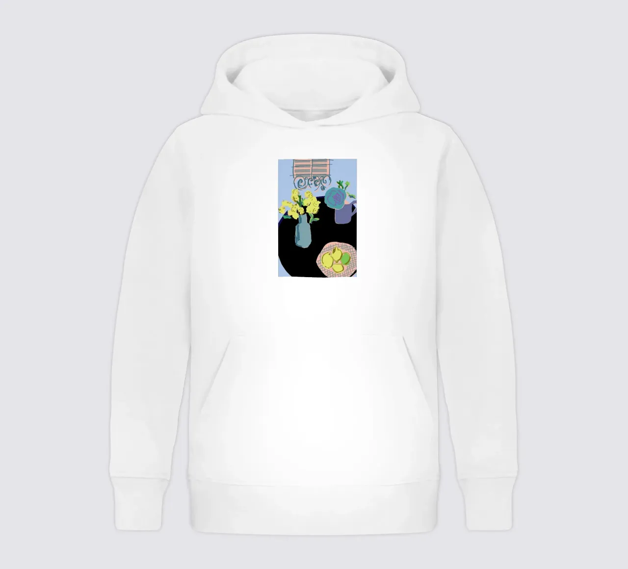 Lemon Lime And Shutters Woven Throw felpa bambino con cappuccio da Stars Above Us