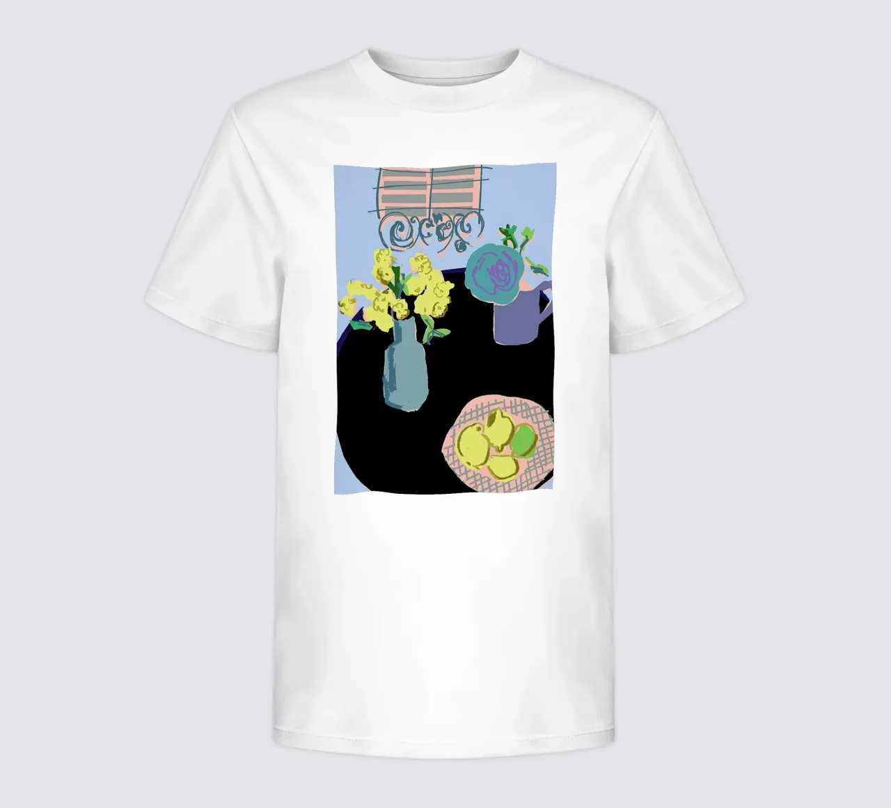 Lemon Lime And Shutters Woven Throw t-shirt bambini da Stars Above Us
