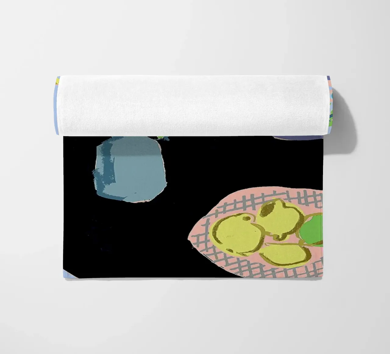 Lemon Lime And Shutters Woven Throw telo mare da Stars Above Us