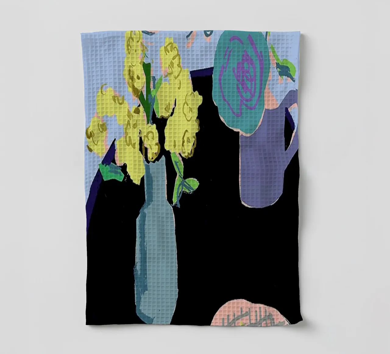 Lemon Lime And Shutters Woven Throw canovaccio da cucina da Stars Above Us