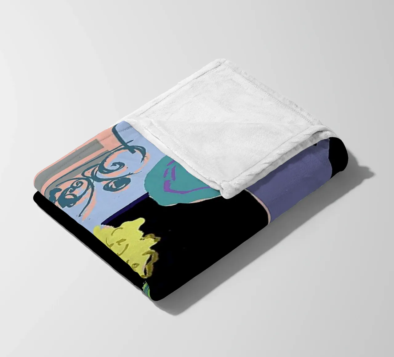 Lemon Lime And Shutters Woven Throw coperta in pile da Stars Above Us