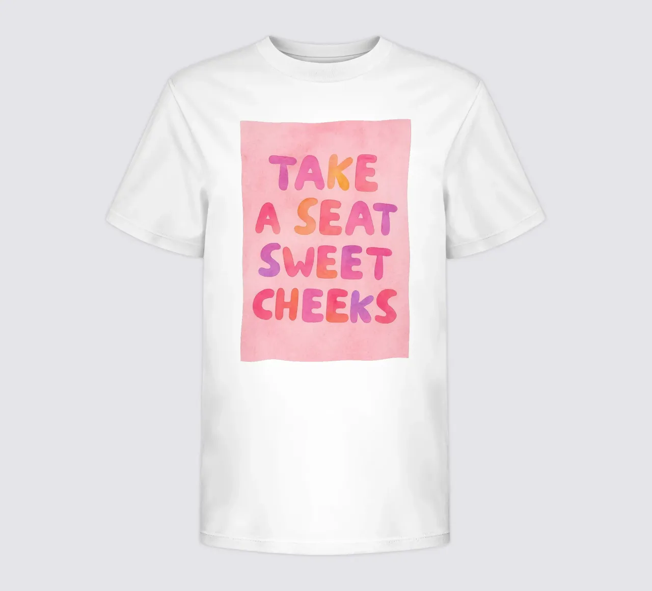 prendere un foglio dolce cheecks t-shirt bambini da onelove