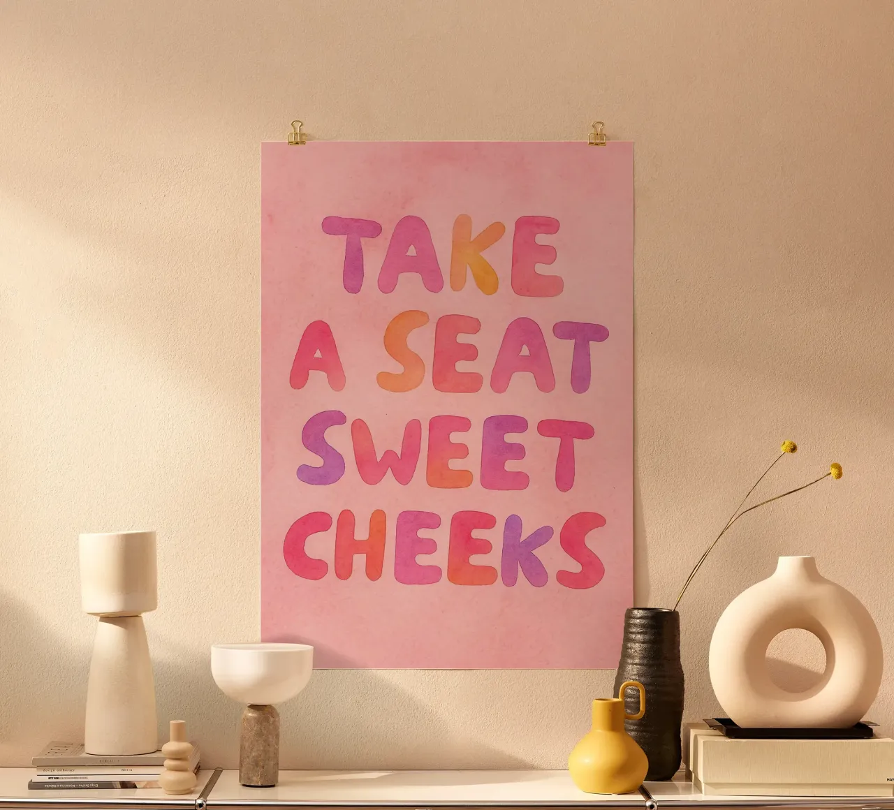 prendere un foglio dolce cheecks carta hahnemühle da onelove