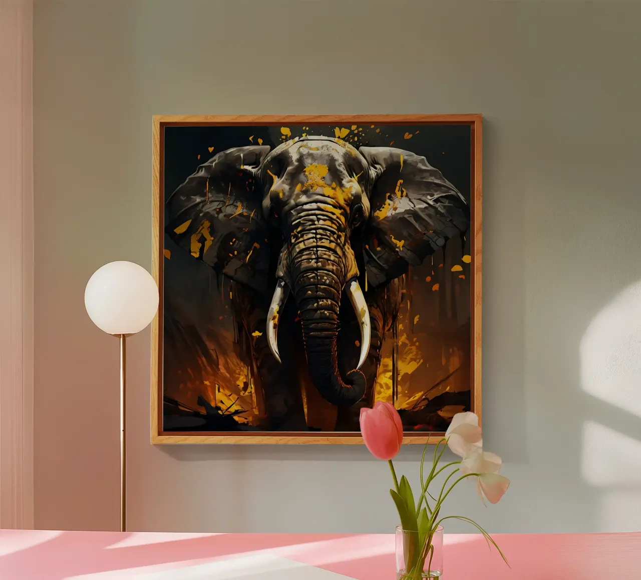 Elefante_Estilo_G_1 metacrilato de Tierisch bunt by LK