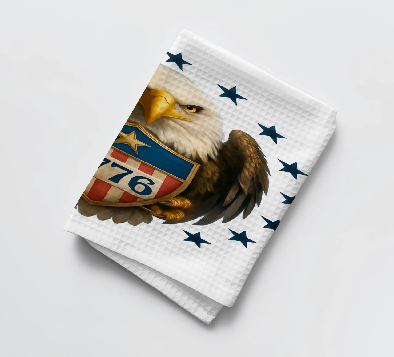 Aigle usa 1776 tea towel by LM2KONE