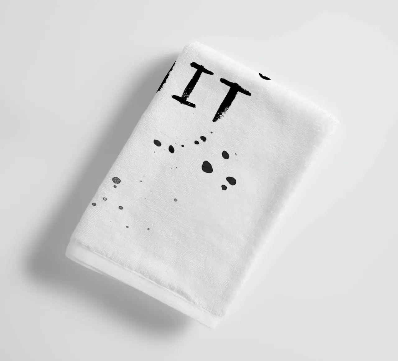 TEXT ART You are your only limit serviette de bain de Melanie Viola