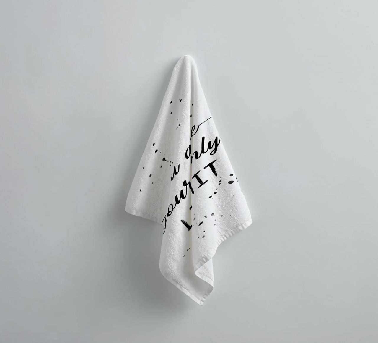 TEXT ART You are your only limit toalla de baño de Melanie Viola