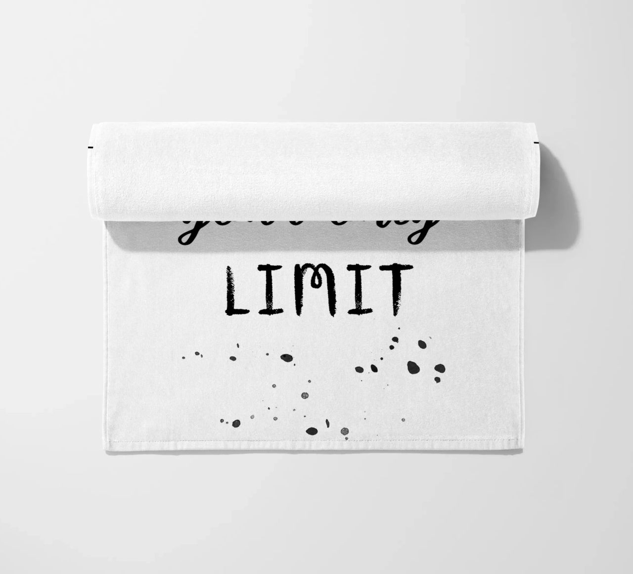 TEXT ART You are your only limit telo mare da Melanie Viola