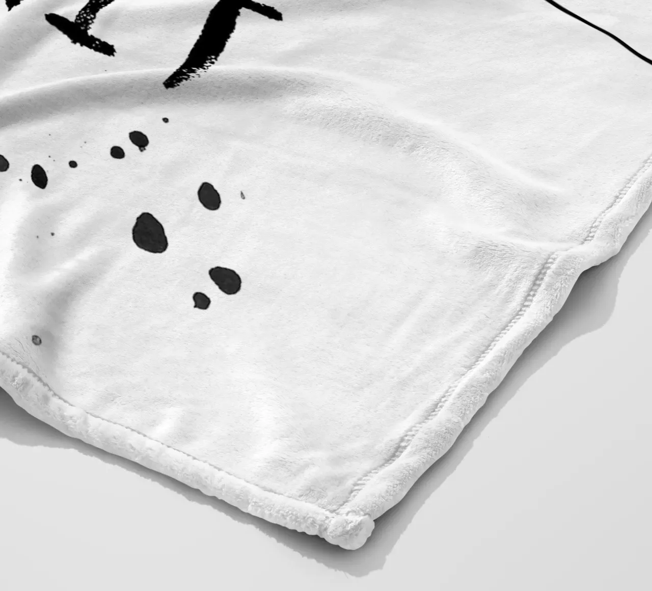 TEXT ART You are your only limit coperta in pile da Melanie Viola