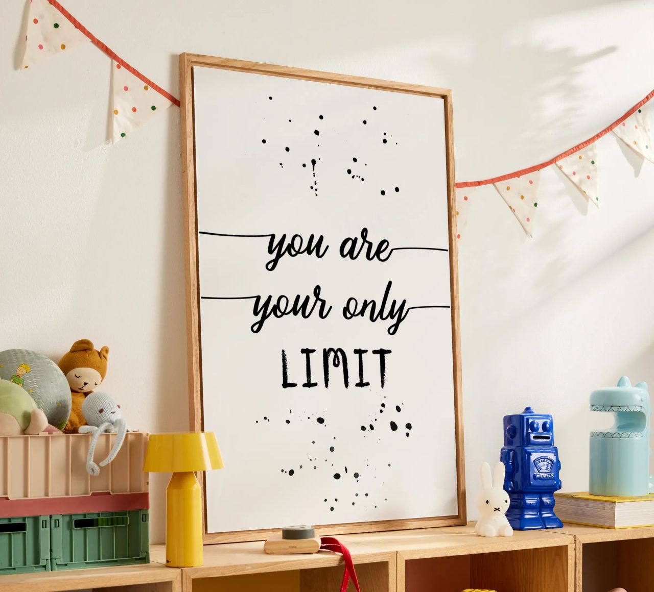 TEXT ART You are your only limit metacrilato de Melanie Viola