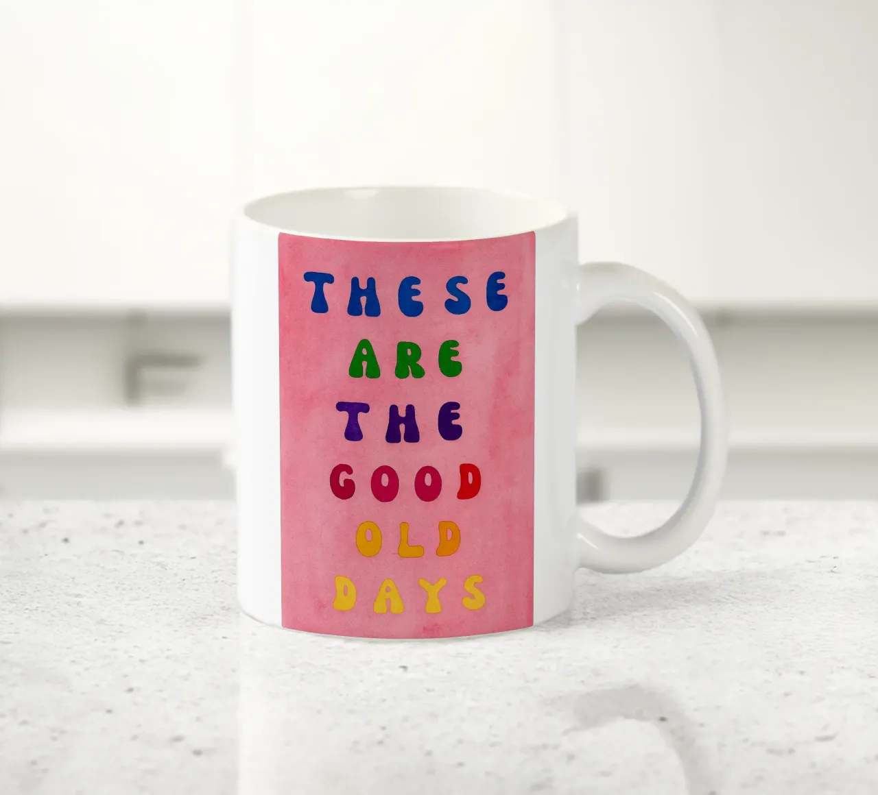 Questi sono i bei tempi andati tazza in ceramica da onelove