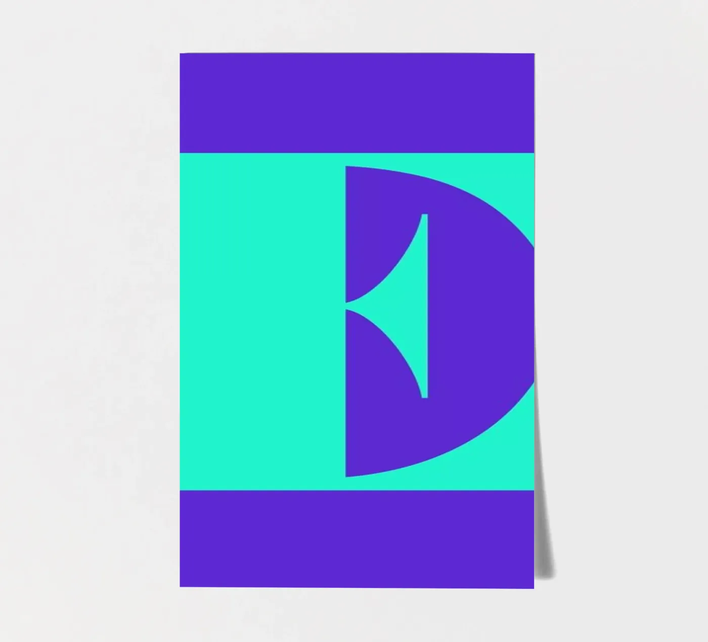 Colorful E sticker sheet by Mottos by Sinan Saydik