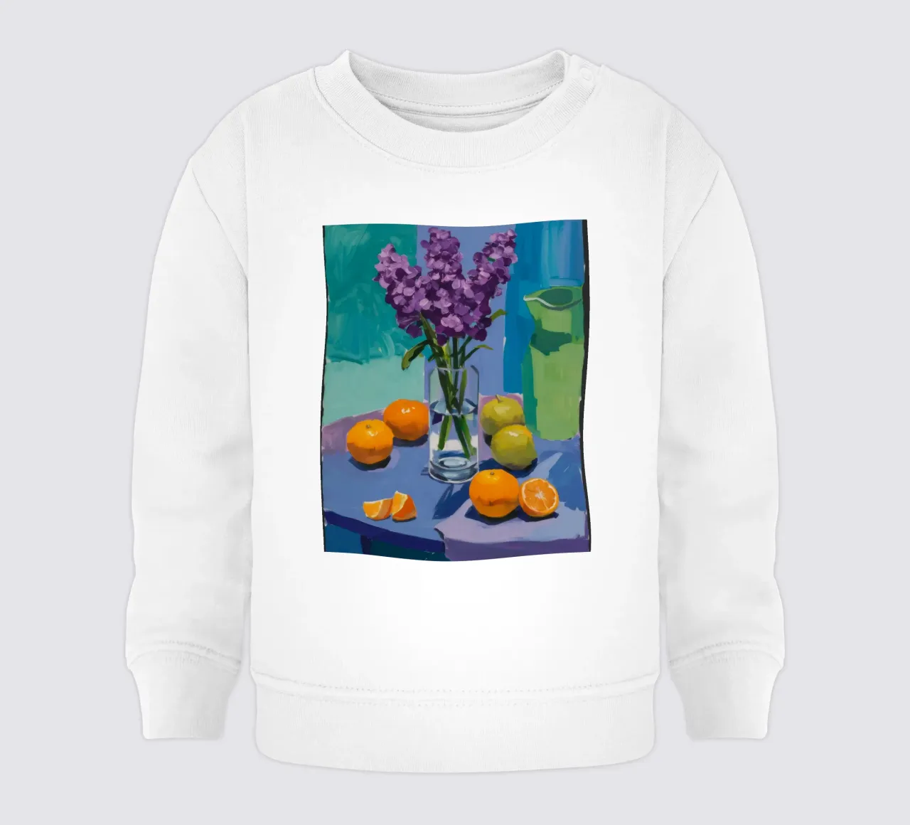 Jacinto Citrus Stillness sudadera de bebé de Fable Tempa