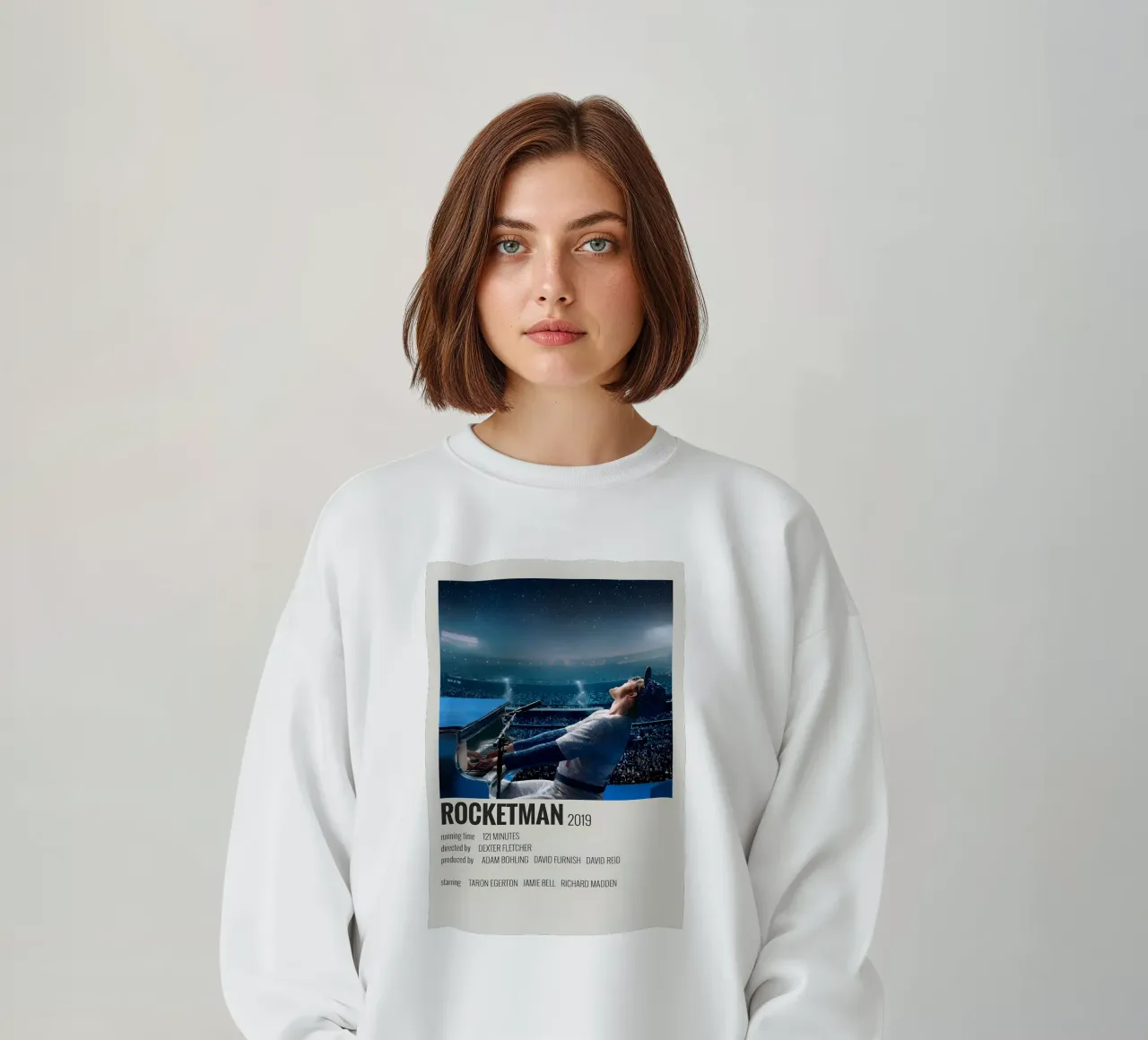 ROCKETMAN 2019 felpa da MVFminimalist