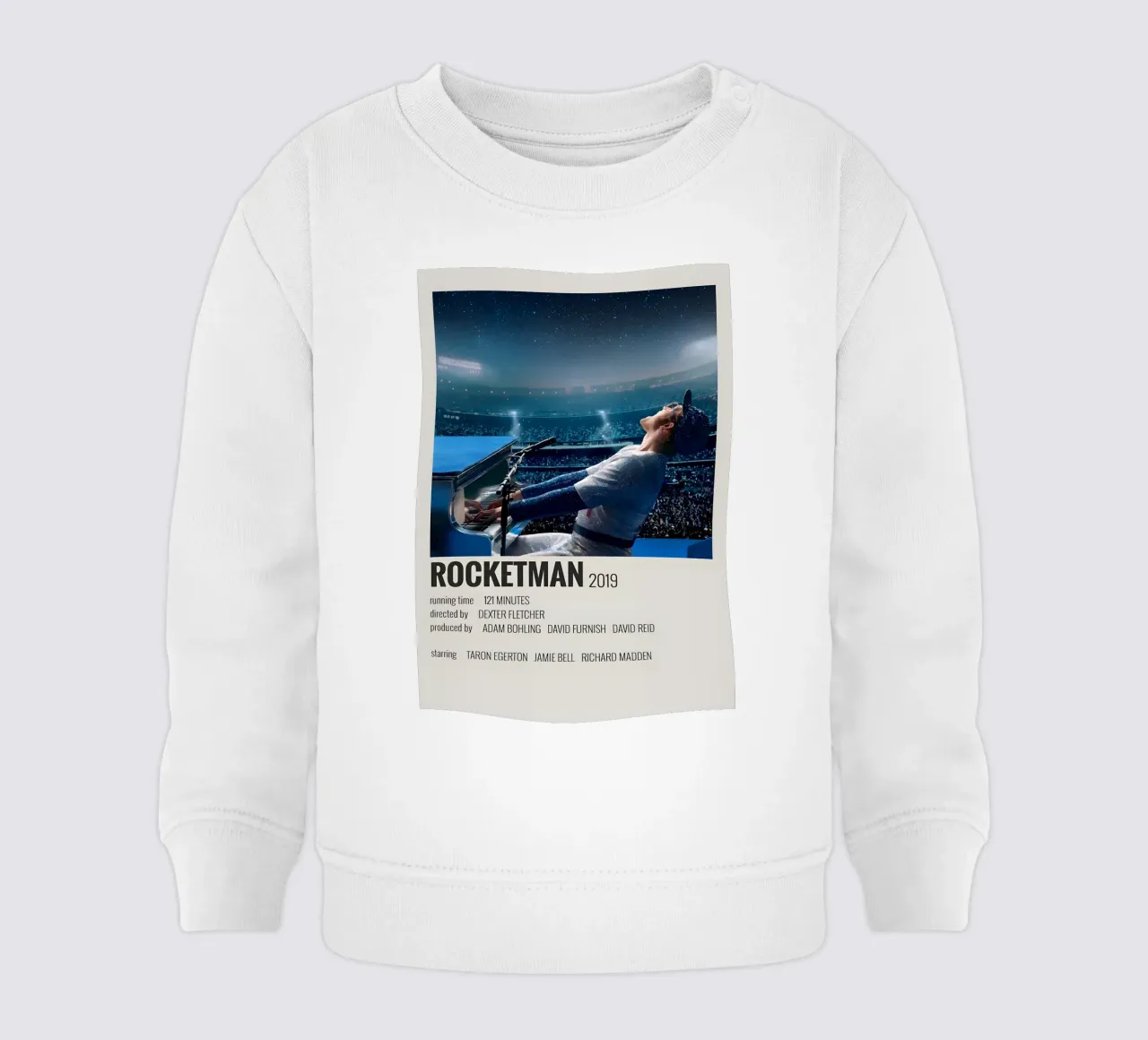 ROCKETMAN 2019 felpa neonato da MVFminimalist