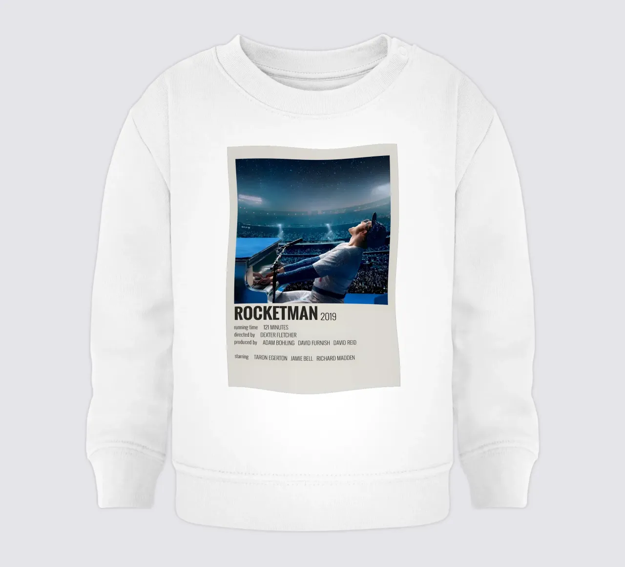 ROCKETMAN 2019 felpa neonato da MVFminimalist