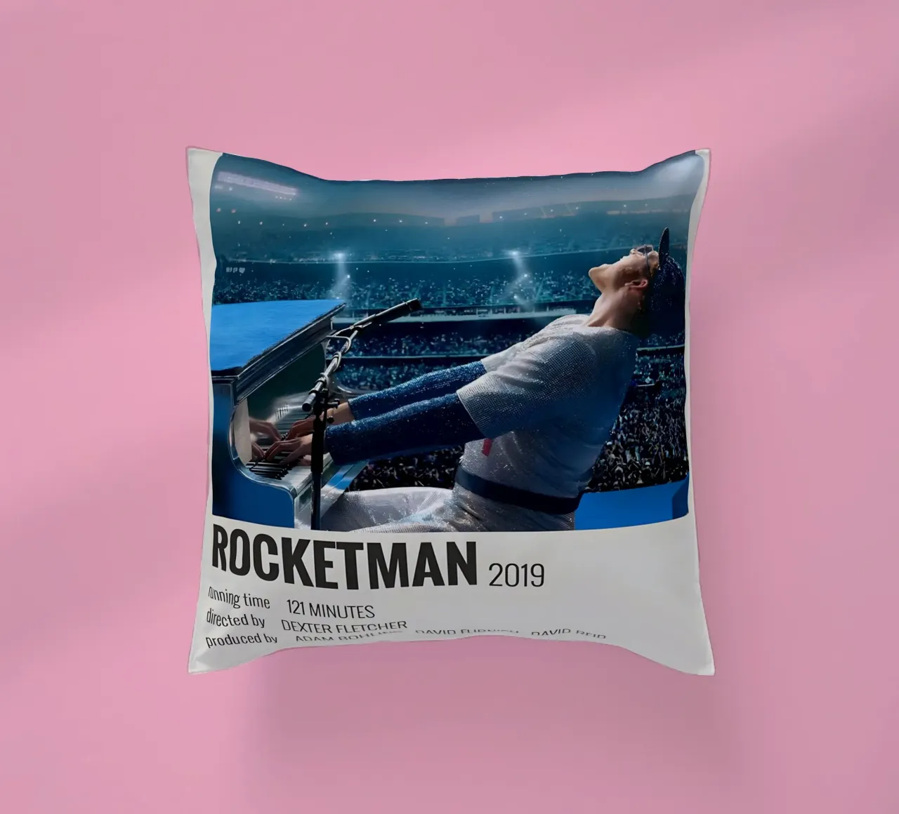 ROCKETMAN 2019 cuscino da MVFminimalist