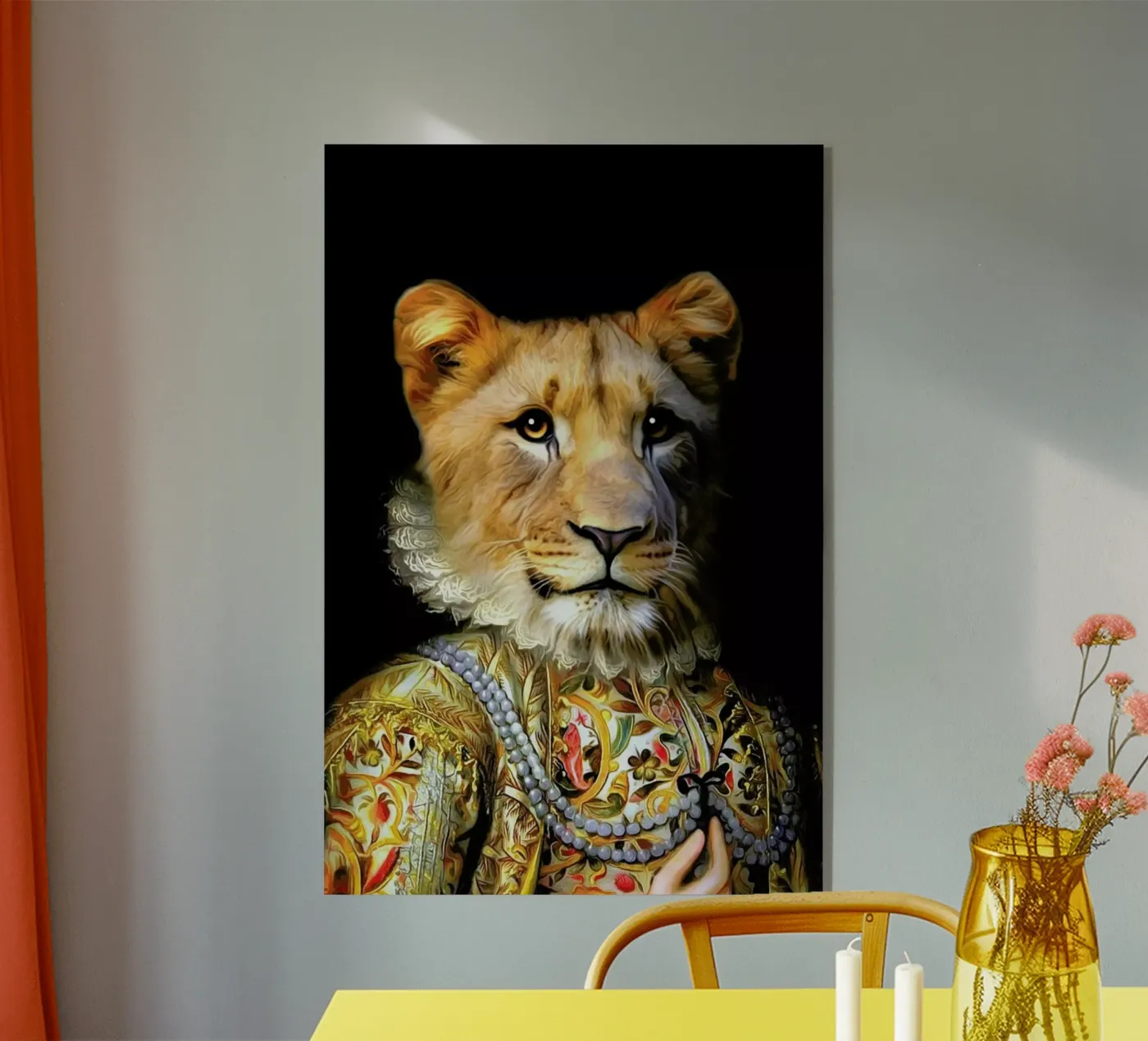 Lilly acrylic glass by Tein Lucasson