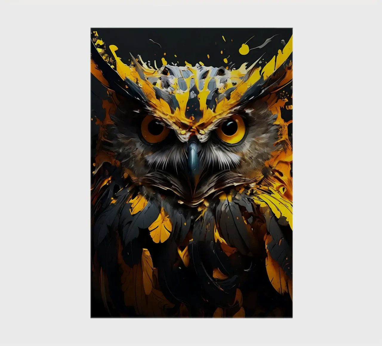 Owl_style_G_1 notebook by Tierisch bunt by LK