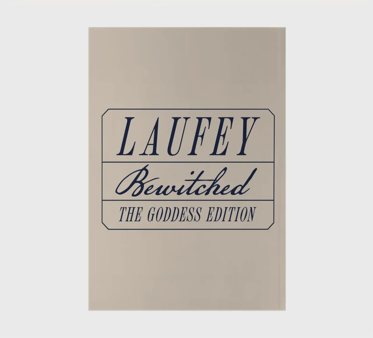 Laufey Goddess notebook by carleemiller