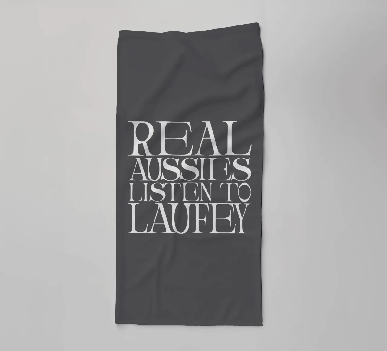 Laufey Real Aussies Listen to Lfy towel by carleemiller