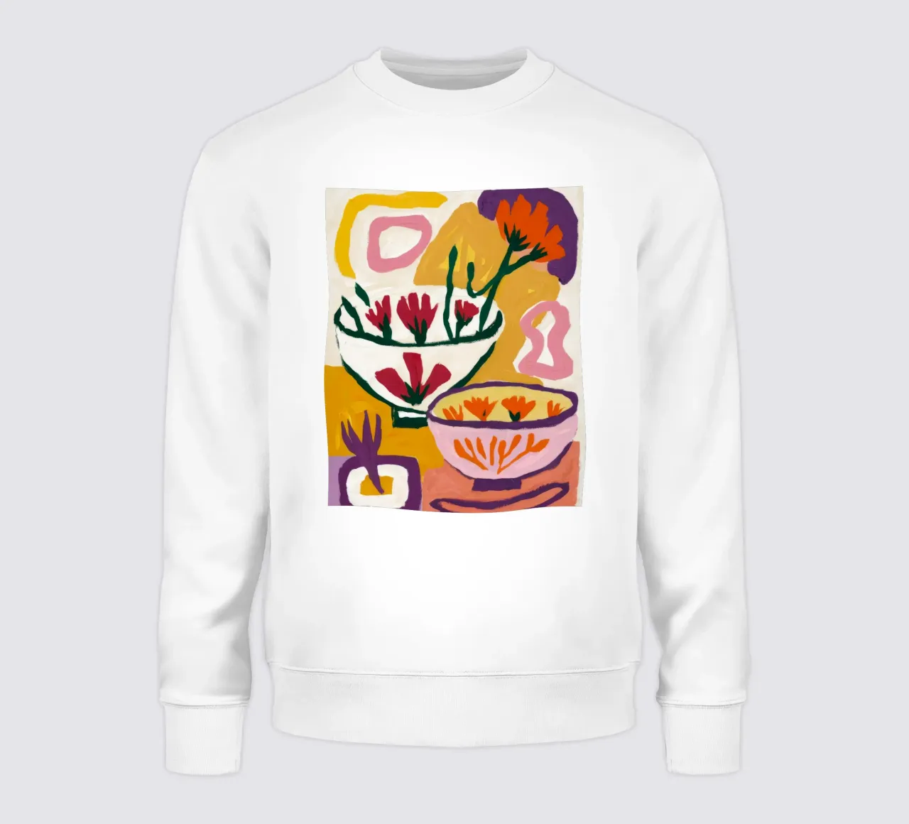Abstract Bloom Forms sweatshirt by Fable Tempa