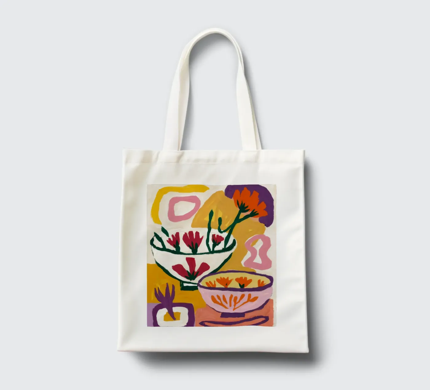 Abstract Bloom Forms tote bag by Fable Tempa