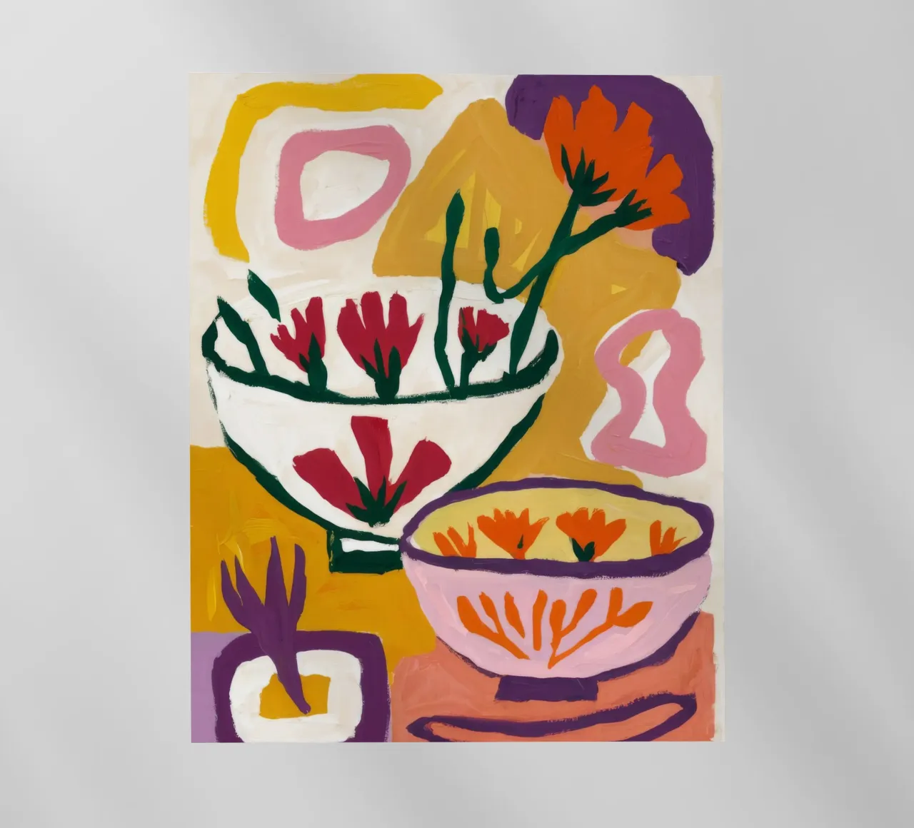 Forme astratte di fioritura pellicola backlit da Fable Tempa