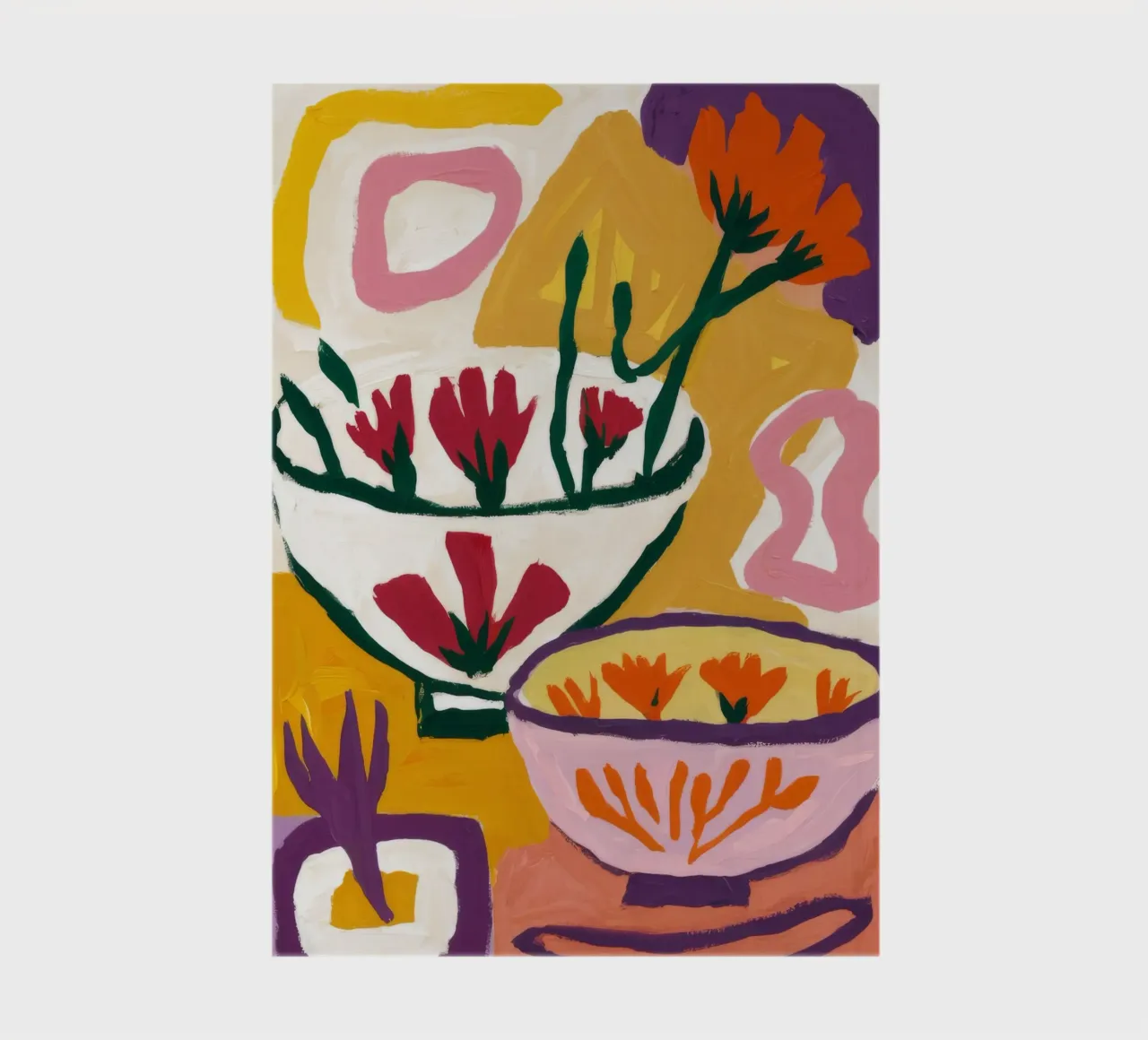 Abstract Bloom Forms notebook by Fable Tempa