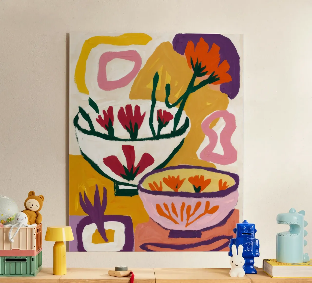 Forme astratte di fioritura plexiglass da Fable Tempa