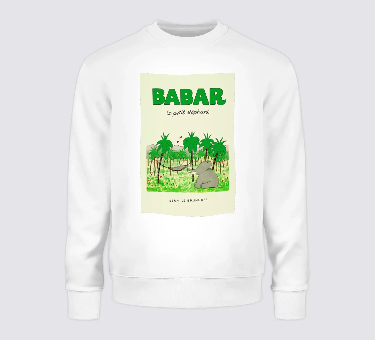 Babar In The Jungle sudadera de Little Flourishes
