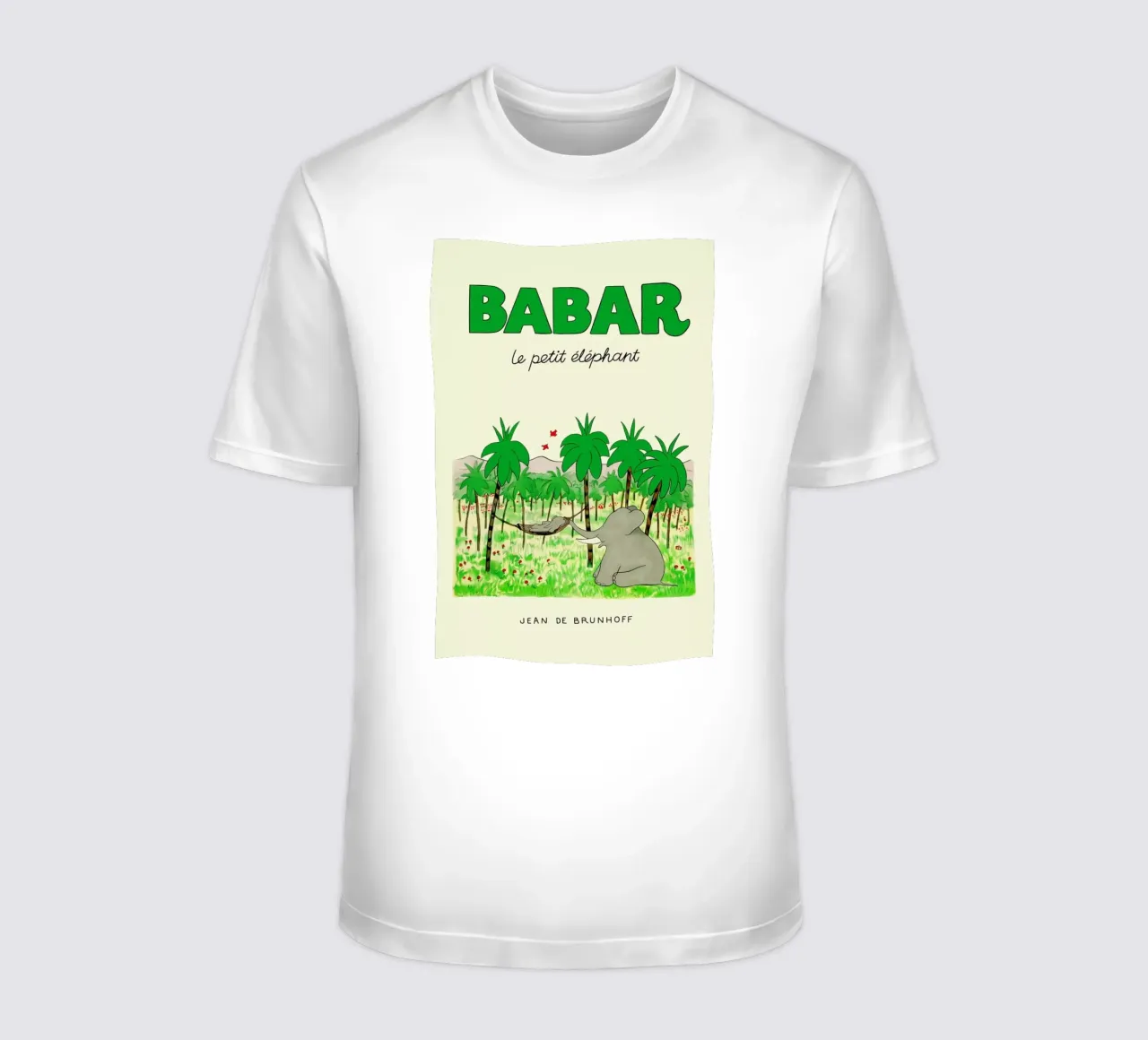 Babar In The Jungle t-shirt da Little Flourishes