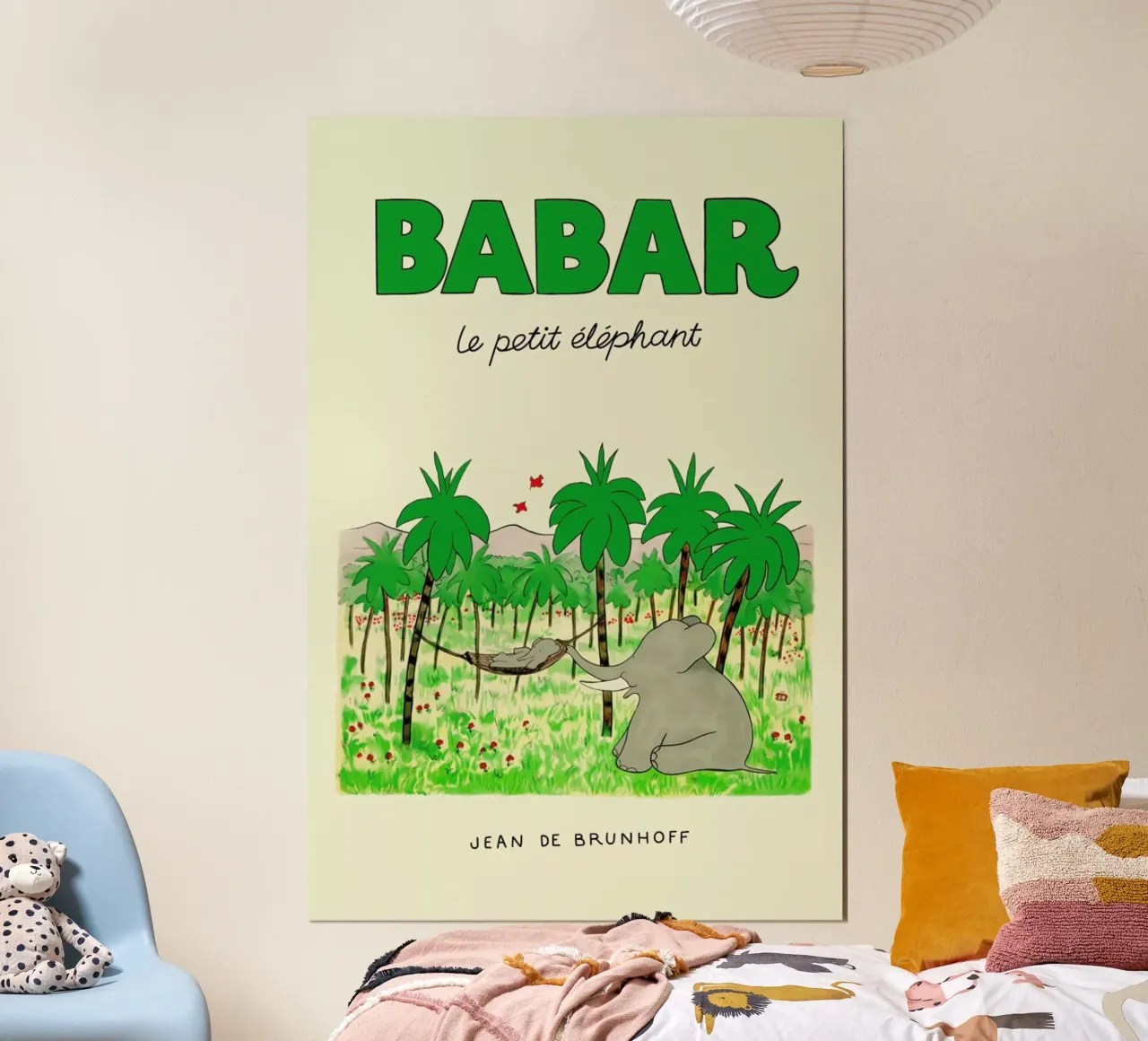 Babar In The Jungle carta hahnemühle da Little Flourishes