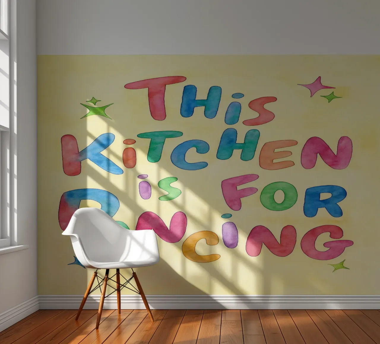 this kitchen is for dancing photo wallpaper by onelove