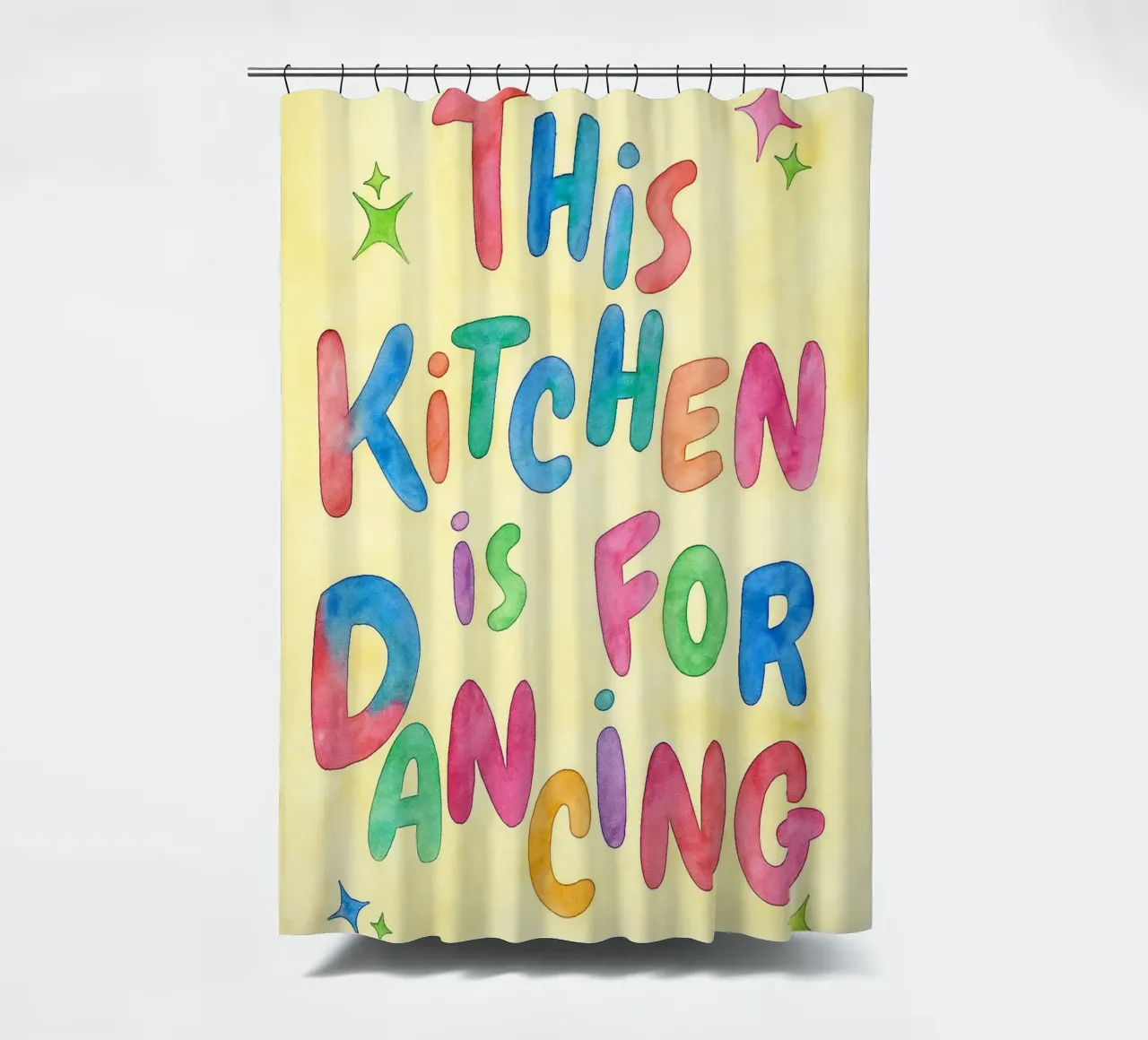this kitchen is for dancing shower curtain by onelove