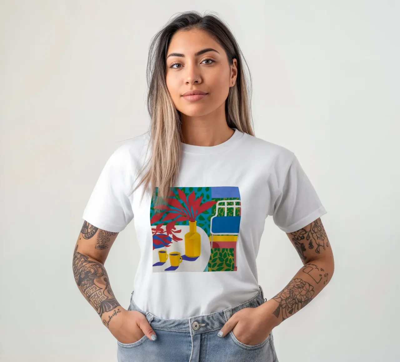 Bottiglia gialla Riposo t-shirt da Tiga Bersama