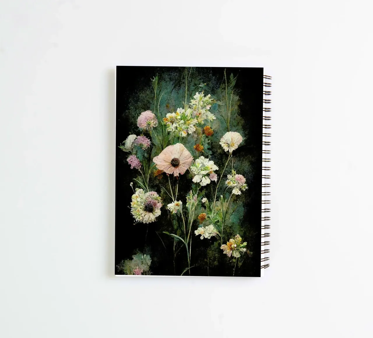 Field Flowers notitieboek met spiraal van treechild