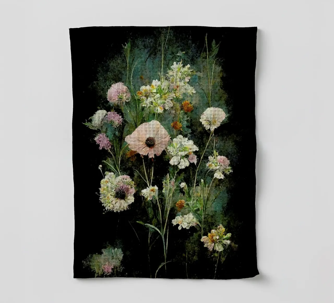 Field Flowers canovaccio da cucina da treechild