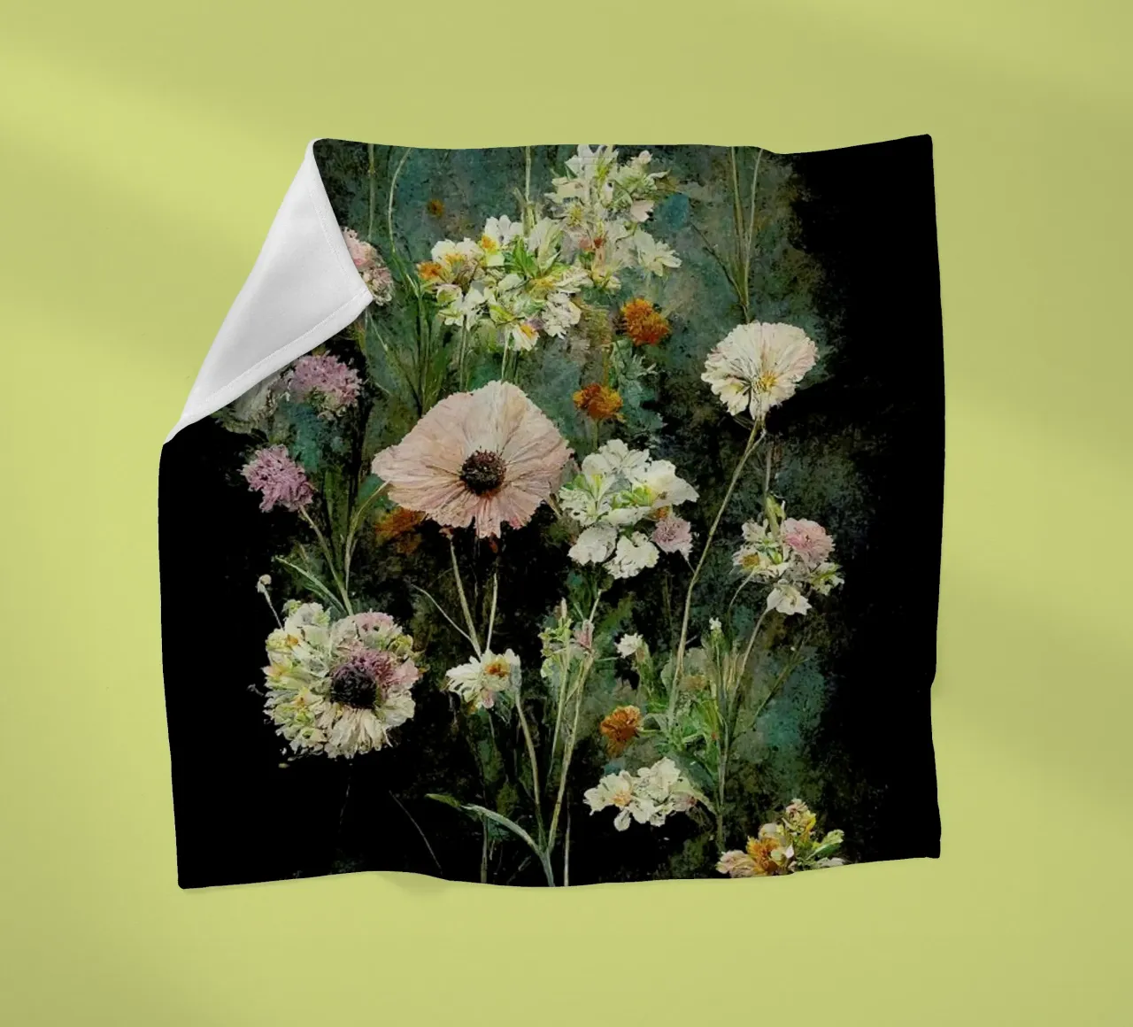 Field Flowers coperta in pile da treechild